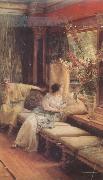 Alma-Tadema, Sir Lawrence Vain Courtship (mk24) painting